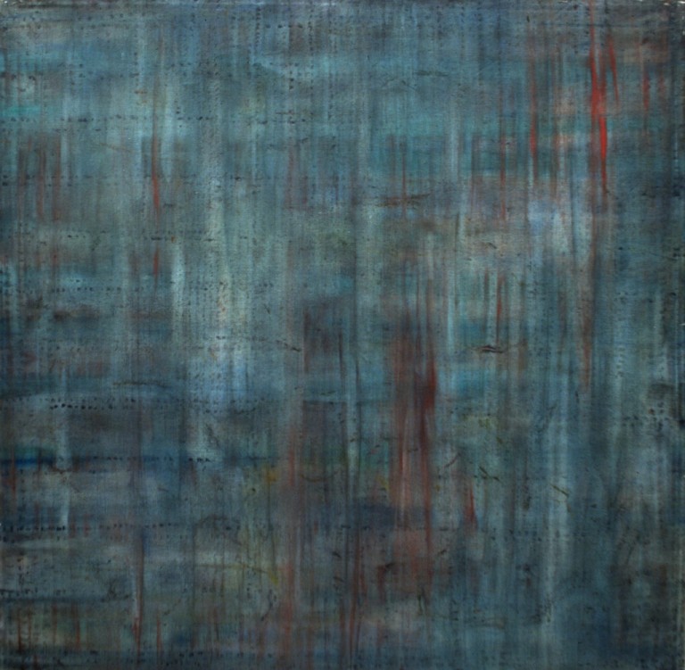 'Transubstantiation' (detail), oil on canvas, 110 x 110cm  1994