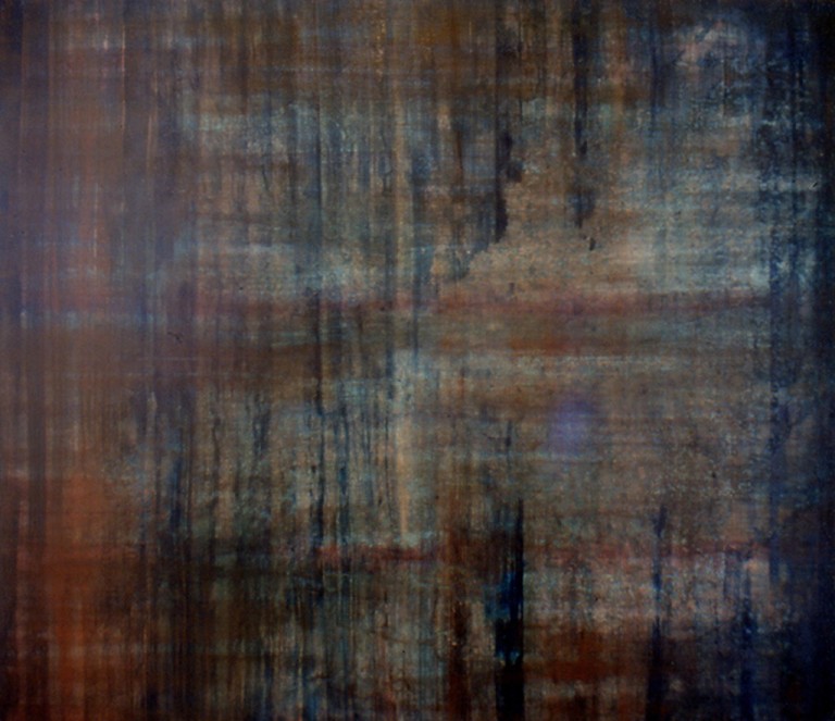 'Providencia', oil on canvas, 280 x 160mm, 1995