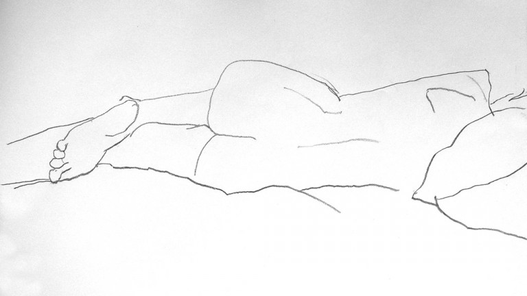 Graphite Nude #8 - 30,5 x 21,4cm, 2008