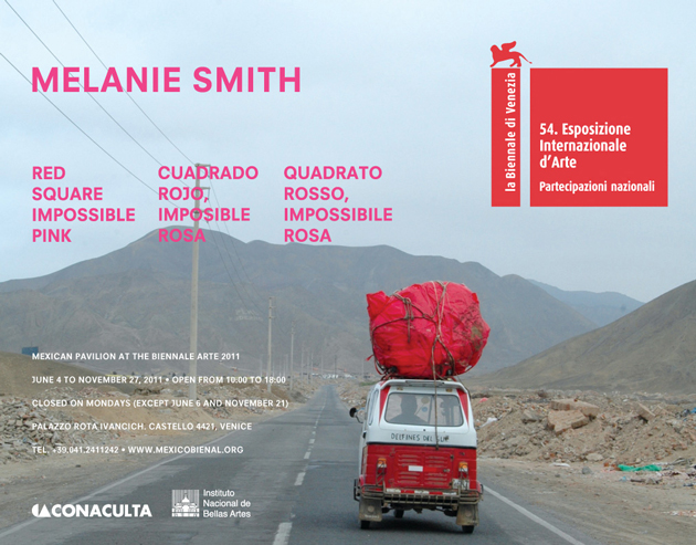 Melanie Smith - Venice Biennale poster for Mexican Pavilion 2011