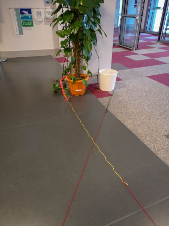 creative workshop 'Measuring to the Saint' with artist Michelle Rumney at the Map of Mundi exhibition at Lighthouse Poole