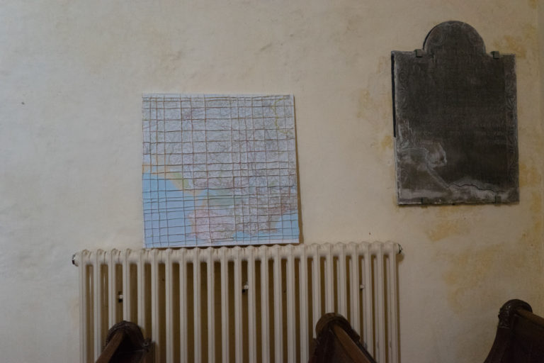 Ewenny Priory Exhibition Summer 2019: Medieval & Modern Journeys for St Thomas Way by artist Michelle Rumney