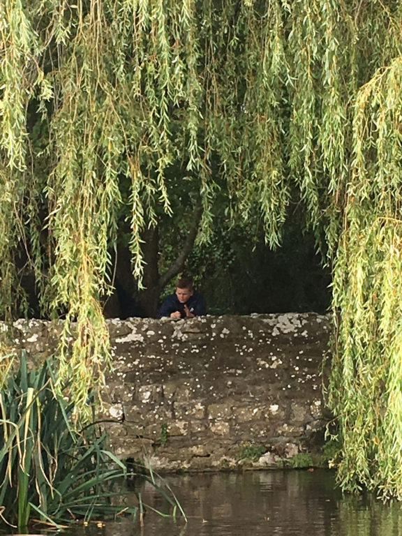 photo taken by student on a phoneography workshop led by Michelle Rumney - part of 'Holding on to Hope' festival at St Illtuds Llantwit Major