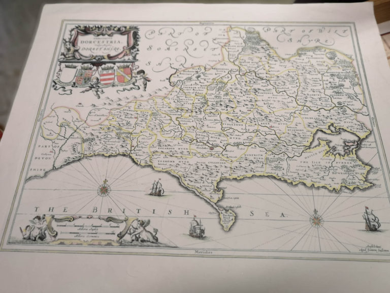 Medieval and Modern Mapping art exhibition and workshops by artist Michelle Rumney at Lighthouse Pooles Centre for the Arts