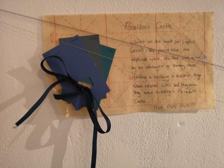 Medieval and Modern Stories art exhibition and workshops by artist Michelle Rumney at Lighthouse Pooles Centre for the Arts