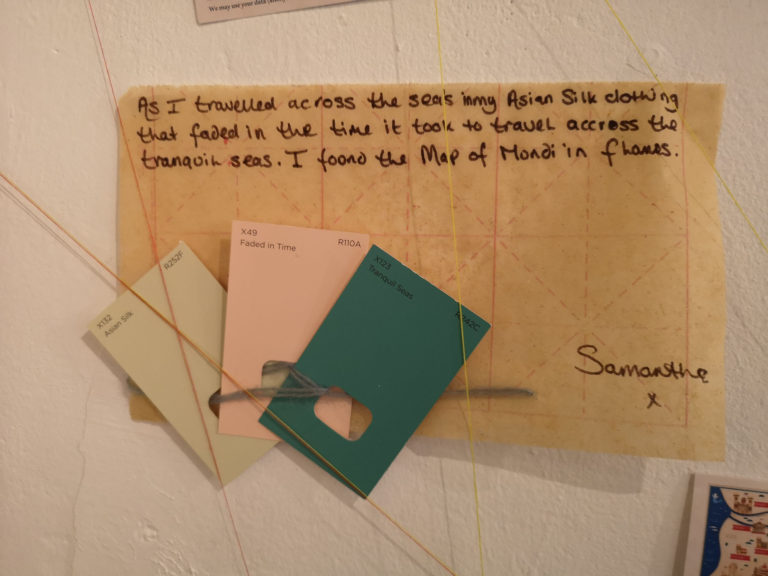 Medieval and Modern Stories art exhibition and workshops by artist Michelle Rumney at Lighthouse Pooles Centre for the Arts