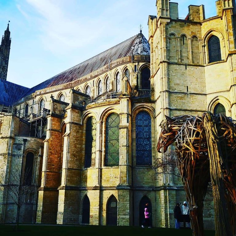 Canterbury Cathedral on 29 December 2019 St Thomas martyrdom