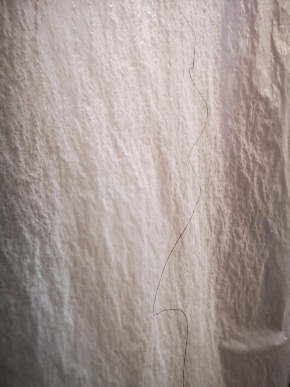 Lent Art Installation 2020 'Pilgrimage' by Michelle Rumney at Southwark Cathedral