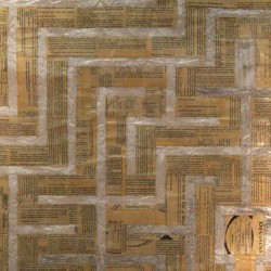'7 Habits of Highly Effective People 7 Path 'The 7 Habits of Highly Effective People 7 Path Labyrinth' (detail), book pages on paper, 150 x 150 cm, 2013 'The 7 Habits of Highly Effective People 7 Path Labyrinth' (detail), book pages on paper, 150 x 150 cm, 2013