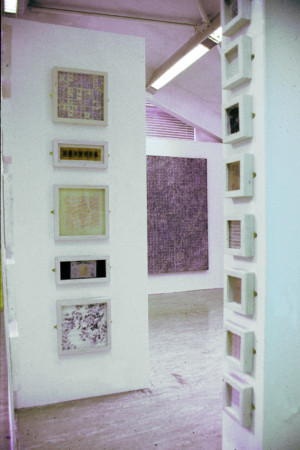 BA Degree Show, exhibition view, University of Plymouth, Exeter, 1996