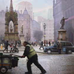 Emily Allchurch, Albert Square, Manchester (after Valette), 2015 Emily Allchurch, Albert Square, Manchester (after Valette), 2015