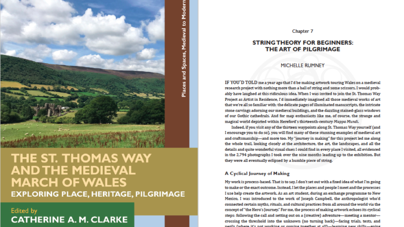 St Thomas Way Book Front Cover and Ch7 String Theory